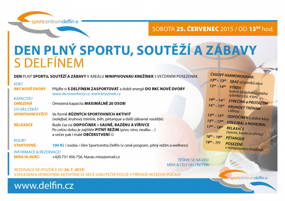Den plný sportu a zábavy Den plný sportu a zábavy